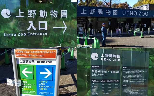 上野動物園の表門